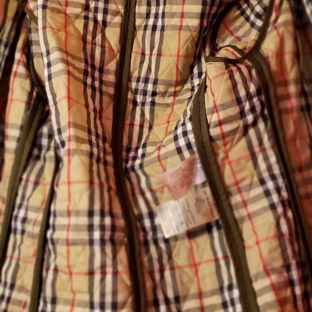 Burberry quilted jacket